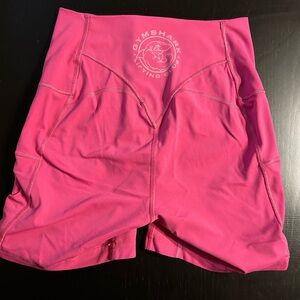 Gymshark Women's Vibrant Pink Athletic Shorts